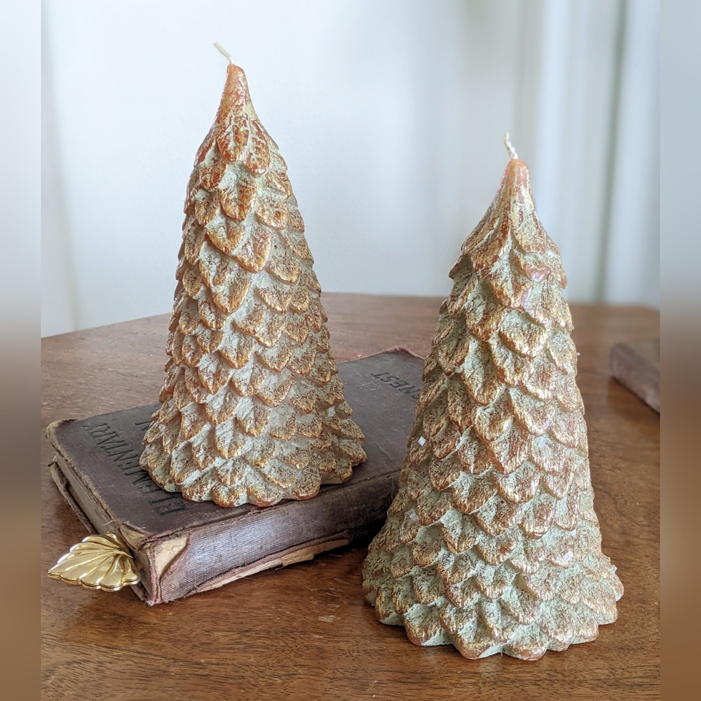 NWOT Pottery Barn Tree Candles
